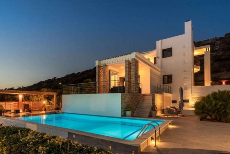 Sisi Kreta Sisi - hochwertige Villa in Strandnähe mit Swimmingpool und Meerblick zu verkaufen Haus kaufen